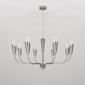 Подвесная люстра Eurosvet Rhyton 60167/8 никель в Миассе - miass.mebel24.online | фото 3