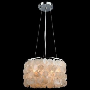 Подвесная люстра Eurosvet Sandra 60005/3 хром/перламутр в Миассе - miass.mebel24.online | фото 2