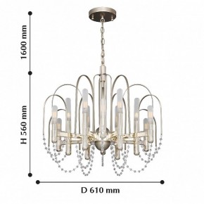 Подвесная люстра Favourite La Salute 2308-12P в Миассе - miass.mebel24.online | фото 4