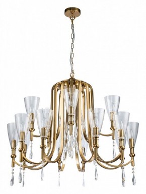 Подвесная люстра Favourite Lyra 2968-15P в Миассе - miass.mebel24.online | фото 2