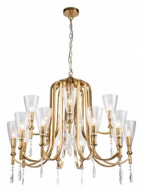 Подвесная люстра Favourite Lyra 2968-15P в Миассе - miass.mebel24.online | фото 3