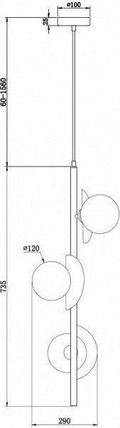 Подвесная люстра Freya Sepia FR5391PL-03CFL в Миассе - miass.mebel24.online | фото 6