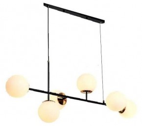 Подвесная люстра iLamp Golden 9136P/6 BK-WH в Миассе - miass.mebel24.online | фото 2