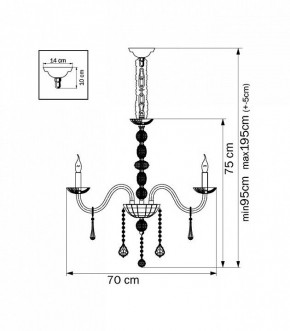 Потолочная люстра Lightstar Limpio 722064 в Миассе - miass.mebel24.online | фото 3