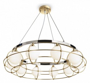 Подвесная люстра Maytoni Carcass MOD312PL-10GCH в Миассе - miass.mebel24.online | фото 2