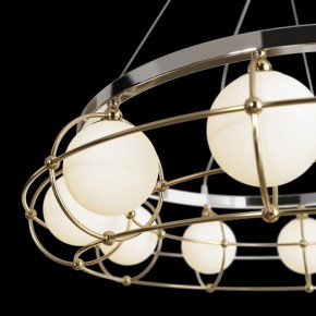 Подвесная люстра Maytoni Carcass MOD312PL-10GCH в Миассе - miass.mebel24.online | фото 6