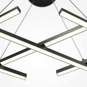 Подвесная люстра Maytoni Halo MOD244PL-L50BK в Миассе - miass.mebel24.online | фото 3