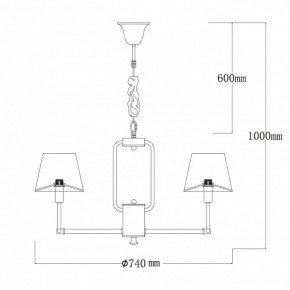Подвесная люстра MW-Light София 10 355014608 в Миассе - miass.mebel24.online | фото 10