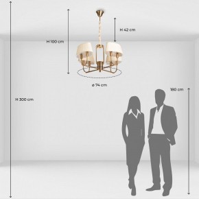 Подвесная люстра MW-Light София 10 355014608 в Миассе - miass.mebel24.online | фото 9