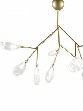 Подвесная люстра Natali Kovaltseva GRACE ll GRACE 75554/9С GOLD SATIN в Миассе - miass.mebel24.online | фото 4