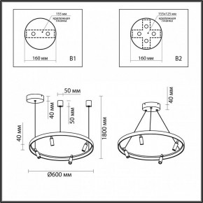 Подвесная люстра Odeon Light Fonda 4317/58L в Миассе - miass.mebel24.online | фото 6