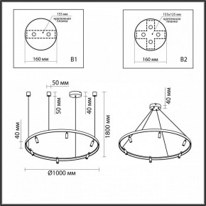 Подвесная люстра Odeon Light Fonda 4317/93L в Миассе - miass.mebel24.online | фото 6