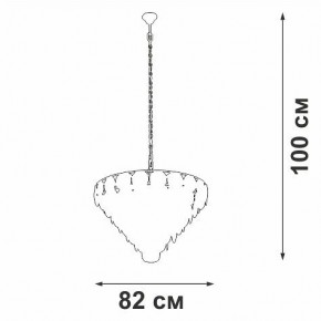 Подвесная люстра Vitaluce V58340 V58340-8/25 в Миассе - miass.mebel24.online | фото 3