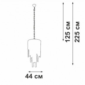 Подвесная люстра Vitaluce V5885 V5885-9/7 в Миассе - miass.mebel24.online | фото 3