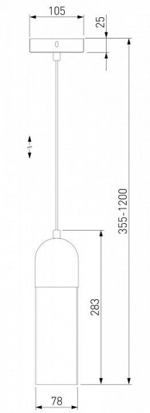 Подвесной светильник Eurosvet Airon 50180/1 янтарный в Миассе - miass.mebel24.online | фото 2