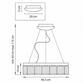 Подвесной светильник Lightstar Nibbler 812126 в Миассе - miass.mebel24.online | фото 8