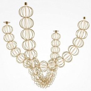 Подвесной светильник Maytoni Golden Cage MOD216PL-L42G3K в Миассе - miass.mebel24.online | фото 2