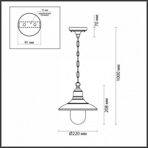 Подвесной светильник Odeon Light Campa 4965/1 в Миассе - miass.mebel24.online | фото 5