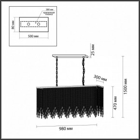 Подвесной светильник Odeon Light Chokka 5028/9A в Миассе - miass.mebel24.online | фото 5