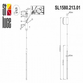 Подвесной светильник ST-Luce Ralio SL1580.213.01 в Миассе - miass.mebel24.online | фото 4