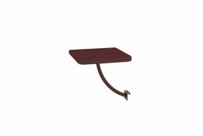 Полка прикроватная квадратная (МилСон) в Миассе - miass.mebel24.online | фото 7