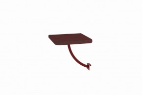Полка прикроватная квадратная (МилСон) в Миассе - miass.mebel24.online | фото 8
