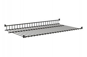 Полка сотовая L695 (черный муар) в Миассе - miass.mebel24.online | фото