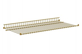 Полка сотовая L695 (золото) в Миассе - miass.mebel24.online | фото