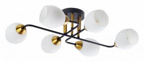 Потолочная люстра Arte Lamp Andrea A8141PL-6BK в Миассе - miass.mebel24.online | фото