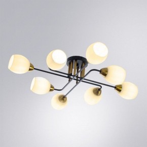 Потолочная люстра Arte Lamp Andrea A8141PL-8BK в Миассе - miass.mebel24.online | фото 2