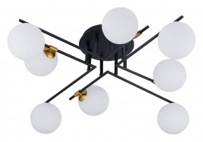 Потолочная люстра Arte Lamp Gemini A2243PL-8BK в Миассе - miass.mebel24.online | фото