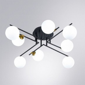 Потолочная люстра Arte Lamp Gemini A2243PL-8BK в Миассе - miass.mebel24.online | фото 2