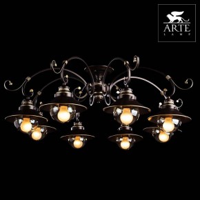 Потолочная люстра Arte Lamp Grazioso A4577PL-8CK в Миассе - miass.mebel24.online | фото 3