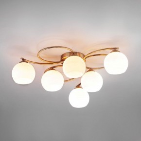 Потолочная люстра Eurosvet Alba 30144/6 античная бронза в Миассе - miass.mebel24.online | фото 2
