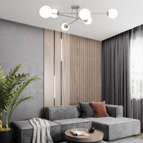 Потолочная люстра Eurosvet Netz 30181/6 хром в Миассе - miass.mebel24.online | фото 4