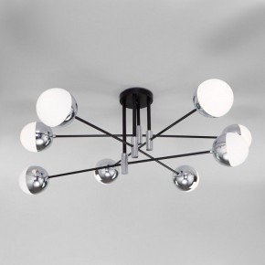 Потолочная люстра Eurosvet Nuvola 70129/8 хром в Миассе - miass.mebel24.online | фото 3