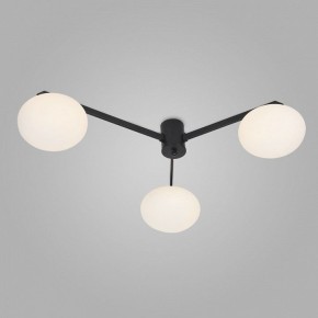 Потолочная люстра Eurosvet Opaline 70220/3 черный в Миассе - miass.mebel24.online | фото