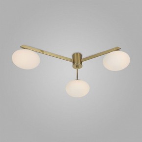 Потолочная люстра Eurosvet Opaline 70220/3 латунь в Миассе - miass.mebel24.online | фото