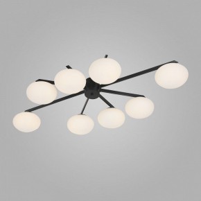 Потолочная люстра Eurosvet Opaline 70220/8 черный в Миассе - miass.mebel24.online | фото