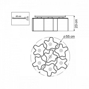 Потолочная люстра Lightstar Nubi 802070 в Миассе - miass.mebel24.online | фото 6