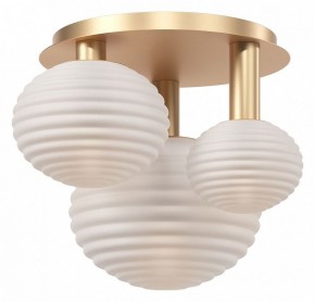Потолочная люстра Maytoni Halo MOD268CL-03G в Миассе - miass.mebel24.online | фото
