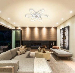 Потолочная люстра Natali Kovaltseva Smart home LED LAMPS 81217 в Миассе - miass.mebel24.online | фото 7