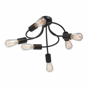 Потолочная люстра Vitaluce V3928 V3928-1/6PL в Миассе - miass.mebel24.online | фото 3
