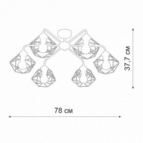 Потолочная люстра Vitaluce V42580 V42580-0/6PL в Миассе - miass.mebel24.online | фото 2