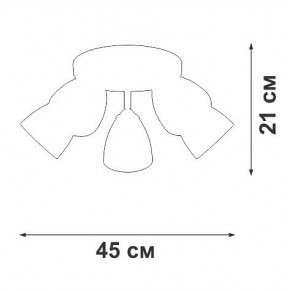 Потолочная люстра Vitaluce V4355 V4355-0/5PL в Миассе - miass.mebel24.online | фото 4