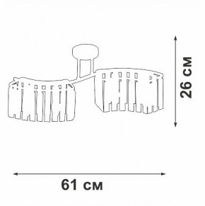 Потолочная люстра Vitaluce V5884 V5884-0/4PL в Миассе - miass.mebel24.online | фото 4