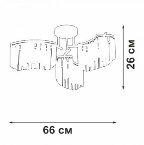 Потолочная люстра Vitaluce V5884 V5884-0/6PL в Миассе - miass.mebel24.online | фото 3