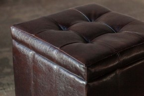 Пуф-сундук Модерна коричневая в Миассе - miass.mebel24.online | фото 3