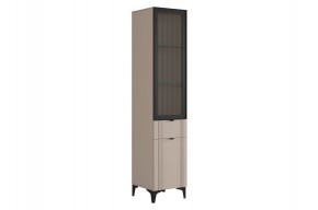 РИЧ Шкаф однодверный со стеклом в Миассе - miass.mebel24.online | фото 1