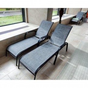 Шезлонг-лежак Бирма MC-2051C Grey в Миассе - miass.mebel24.online | фото 1